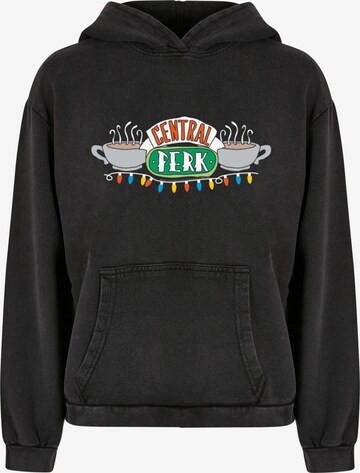 ABSOLUTE CULT Sweatshirt 'Friends - Central Perk Christmas Lights' in Black: front