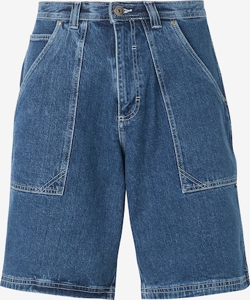 mėlyna QUIKSILVER Laisvas Sportinės kelnės 'MERCURY': priekis