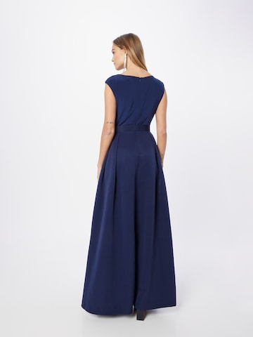 Lauren Ralph Lauren Večerné šaty 'NOELLA' - Modrá