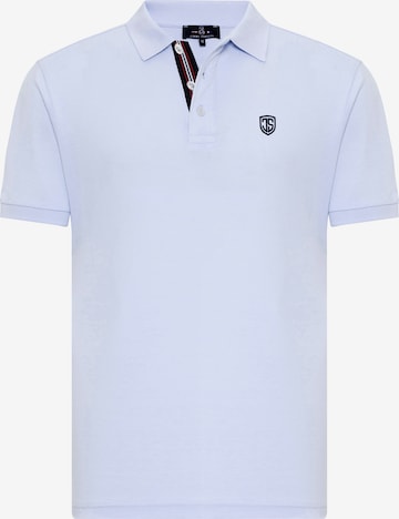 T-Shirt Jimmy Sanders en bleu : devant