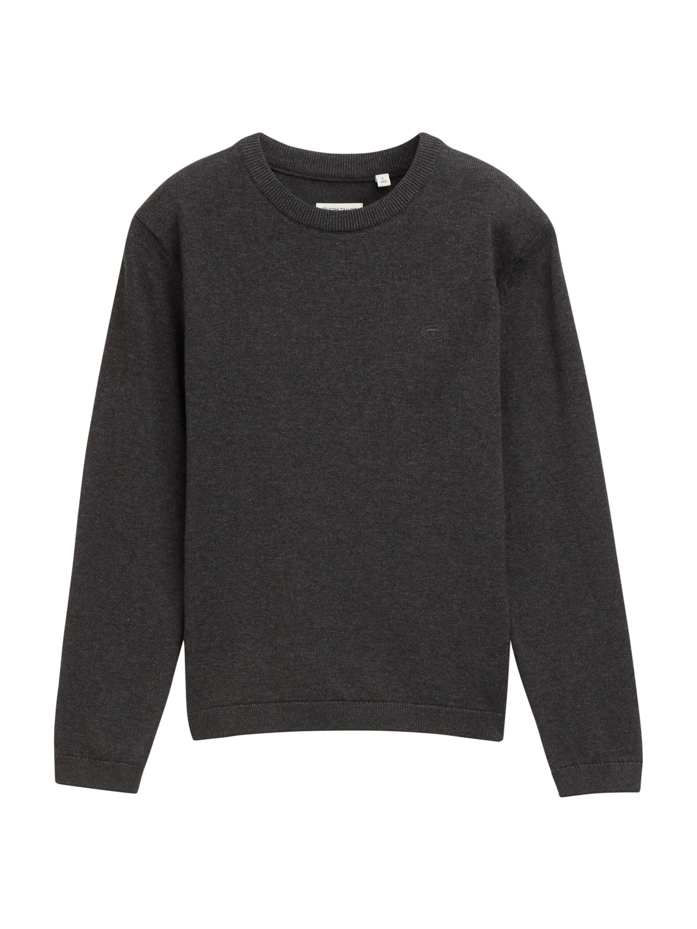 Pull-over TOM TAILOR en noir : devant