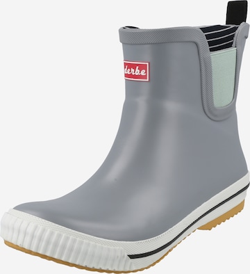 Derbe Rubber Boots in Grey: front