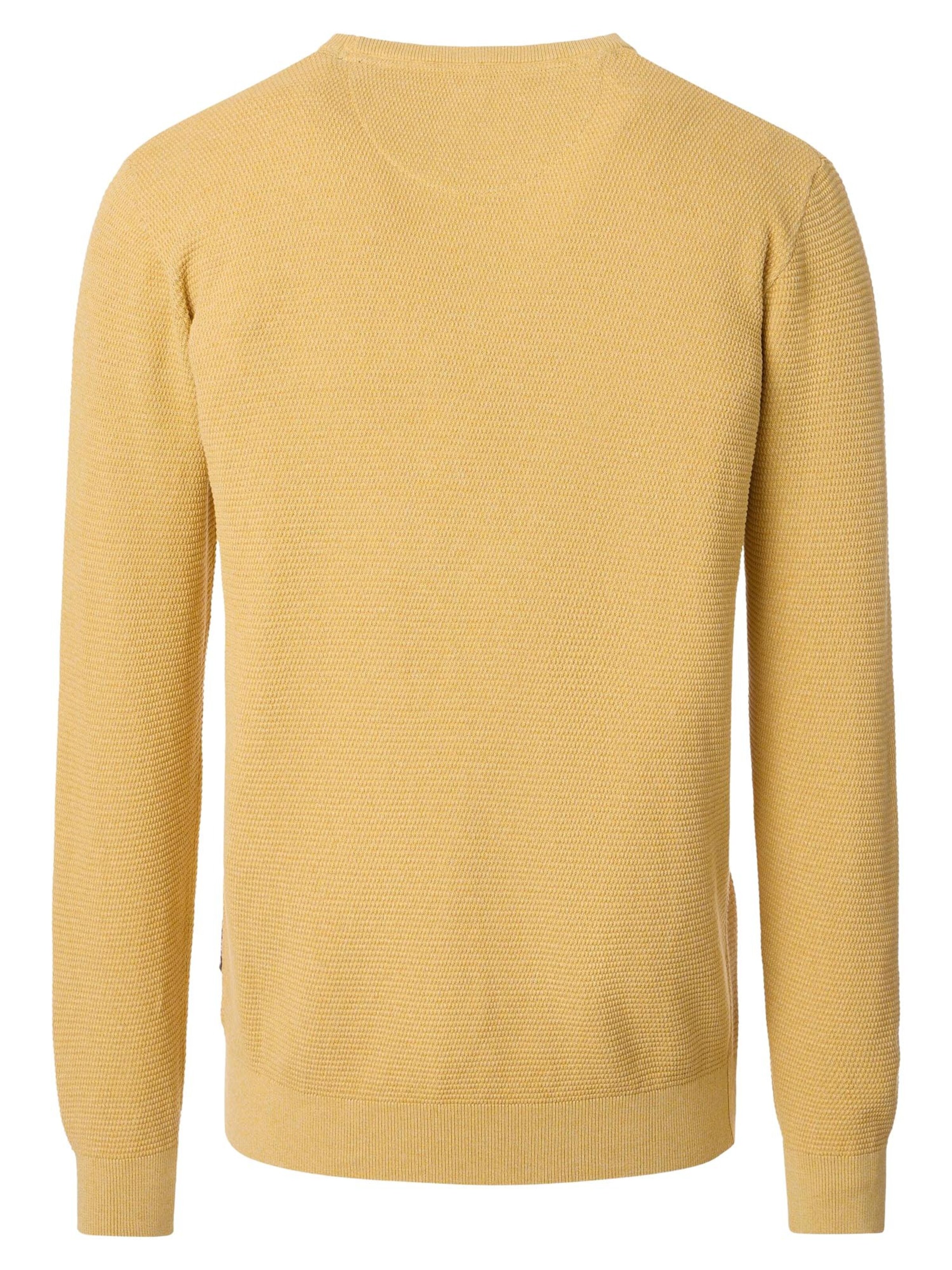 CASAMODA Sweater 'Basic' in Yellow
