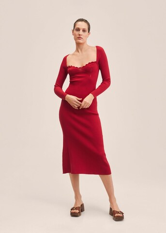 Robe 'Orlanda' MANGO en rouge : devant