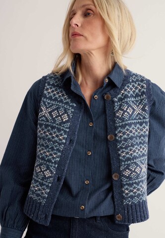 Seasalt Cornwall Vest 'Castwork' in Blue