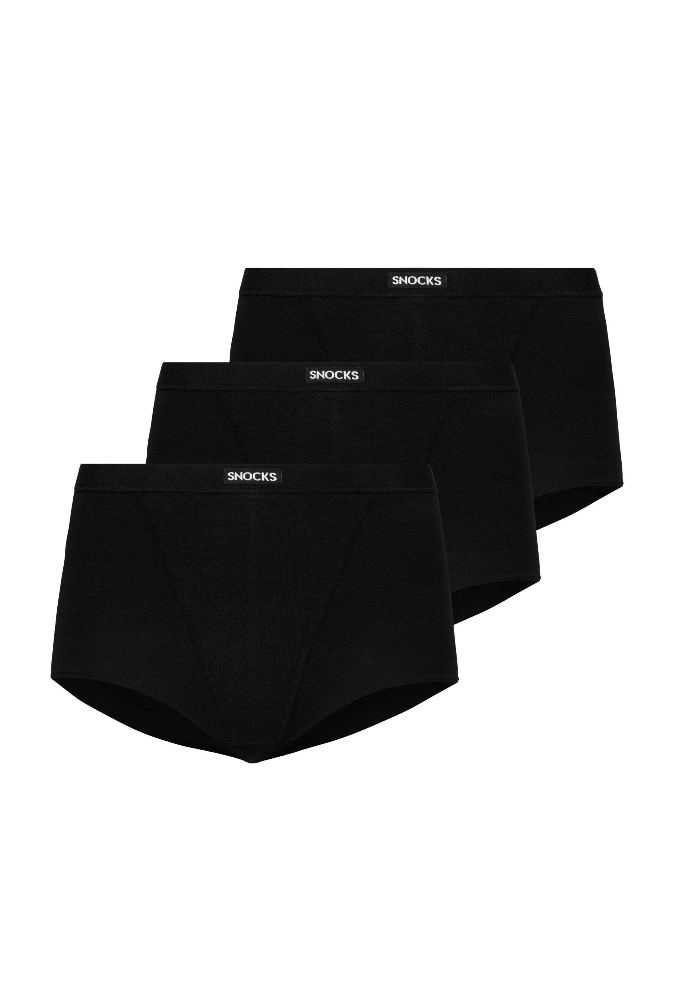 SNOCKS Broekje in Zwart: voorkant