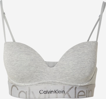 Calvin Klein UnderwearGrudnjak - siva boja: prednji dio