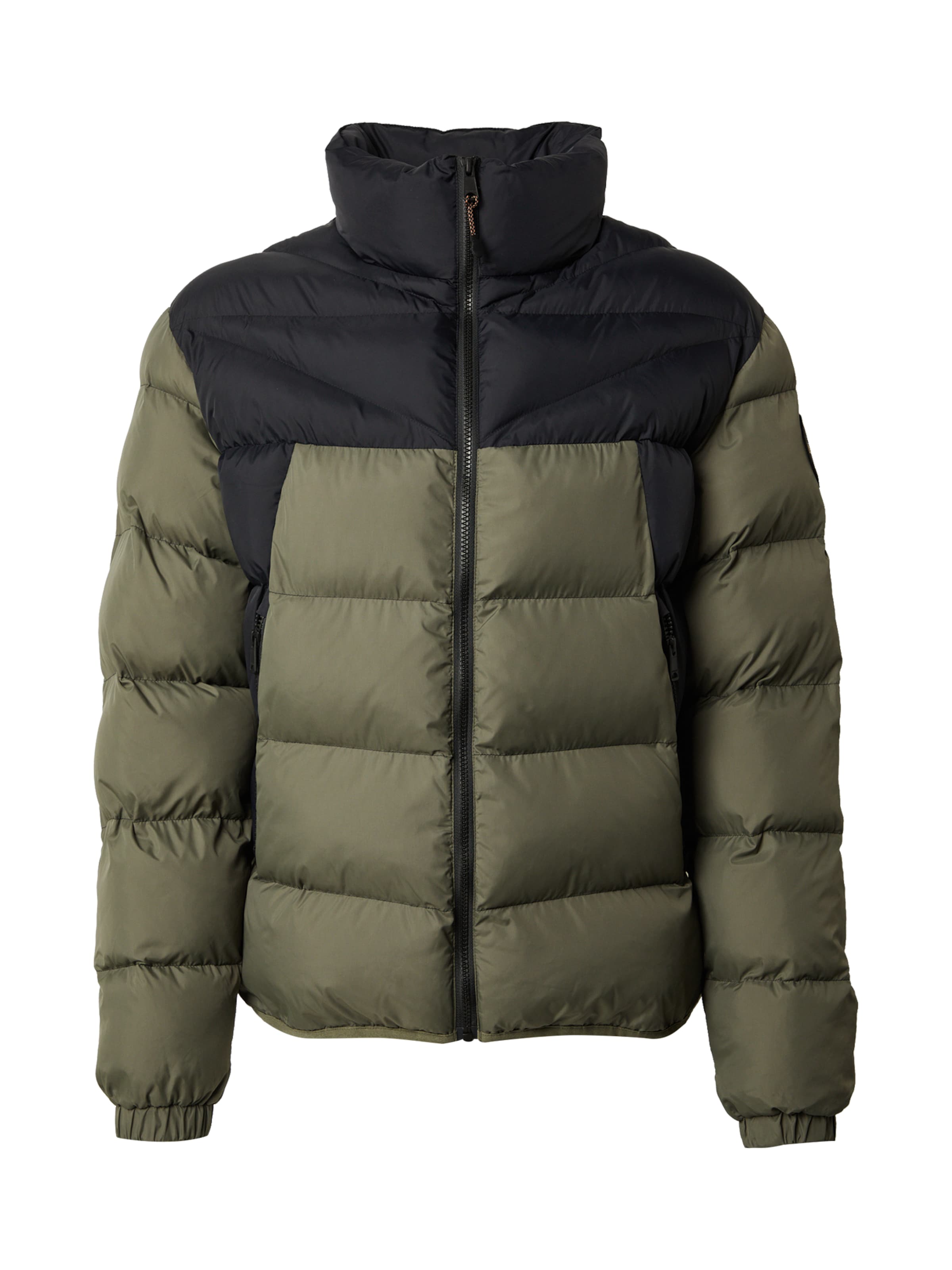 zaļš NAPAPIJRI Ziemas jaka 'A-MOLVENO': no priekšpuses