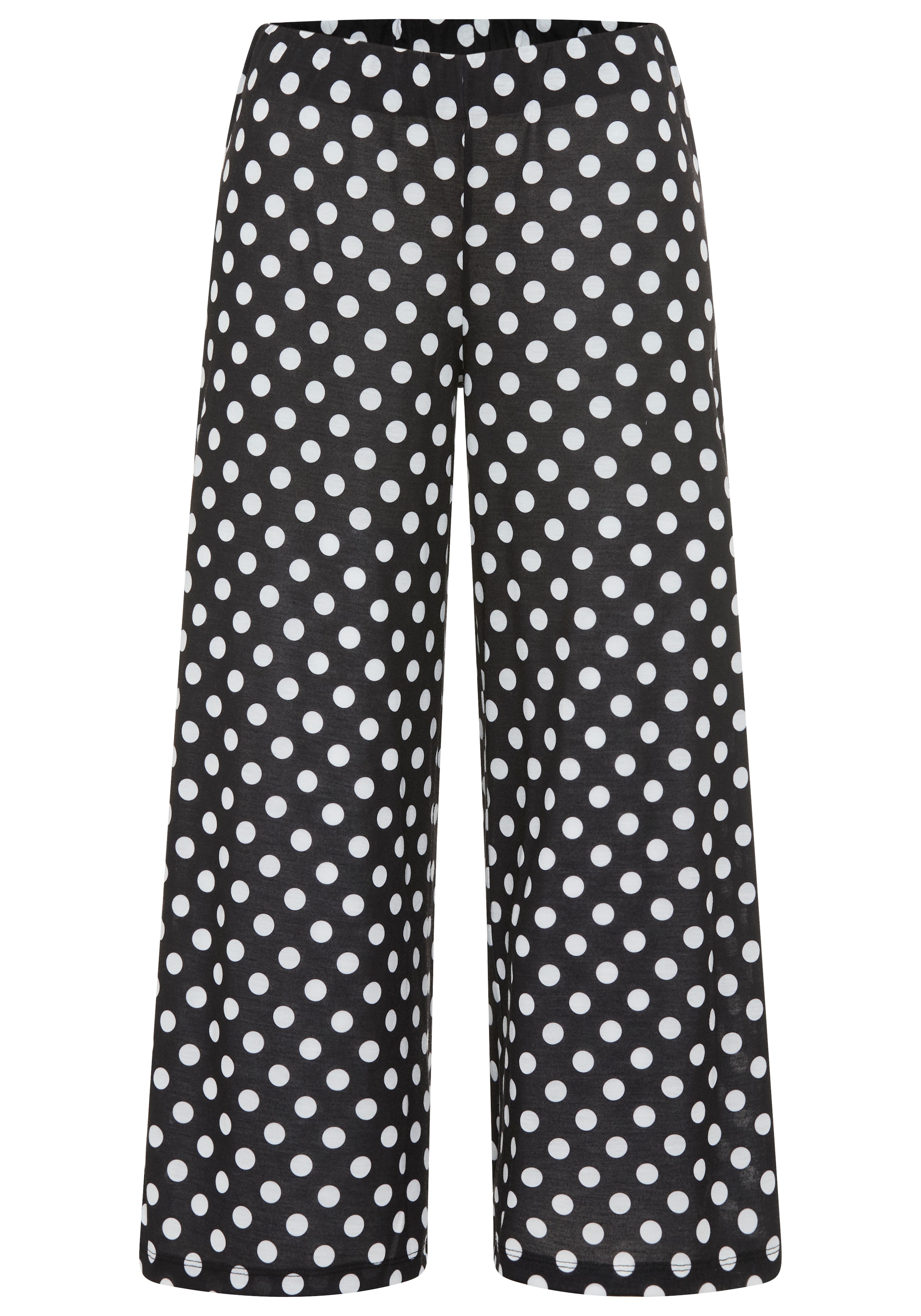 LAURA SCOTT Wide leg Pants in Black: front
