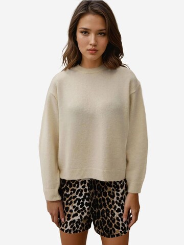 Hiccup Pullover in Beige