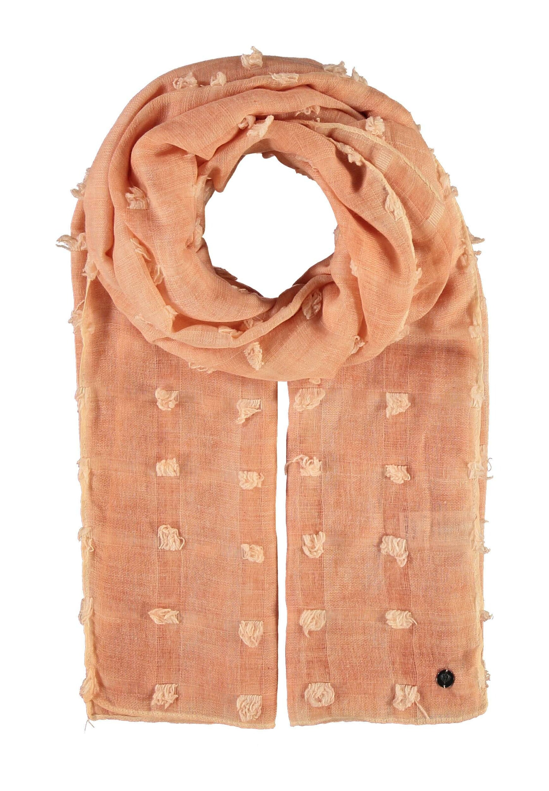 FRAAS Schal in Rot: Vorderseite