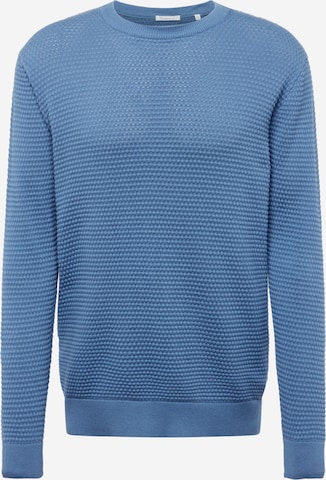 KnowledgeCotton Apparel Pullover 'VAGN' in Blau: predná strana