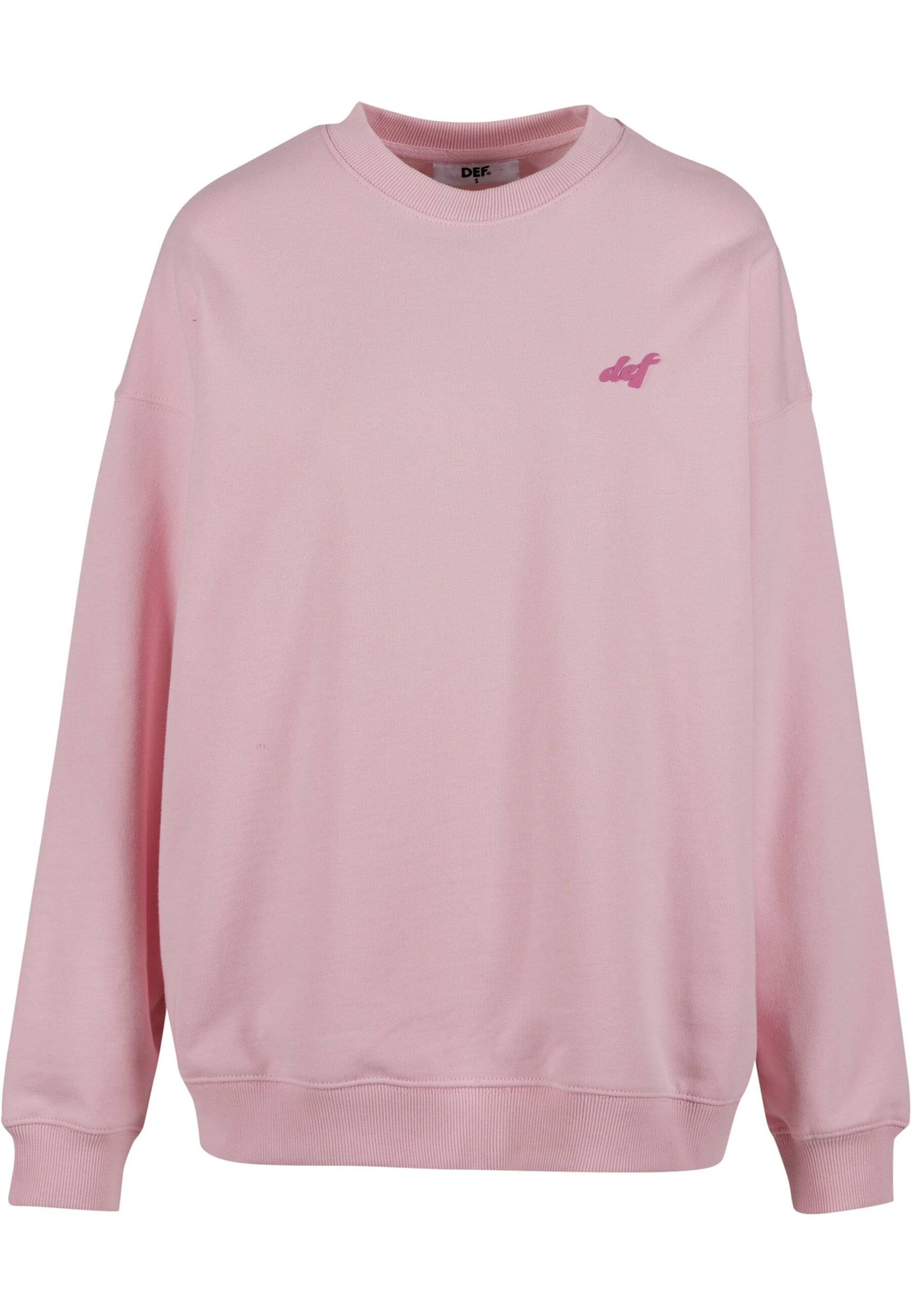 DEF Свитшот 'Chaotic Good' в Ярко-розовый: спереди