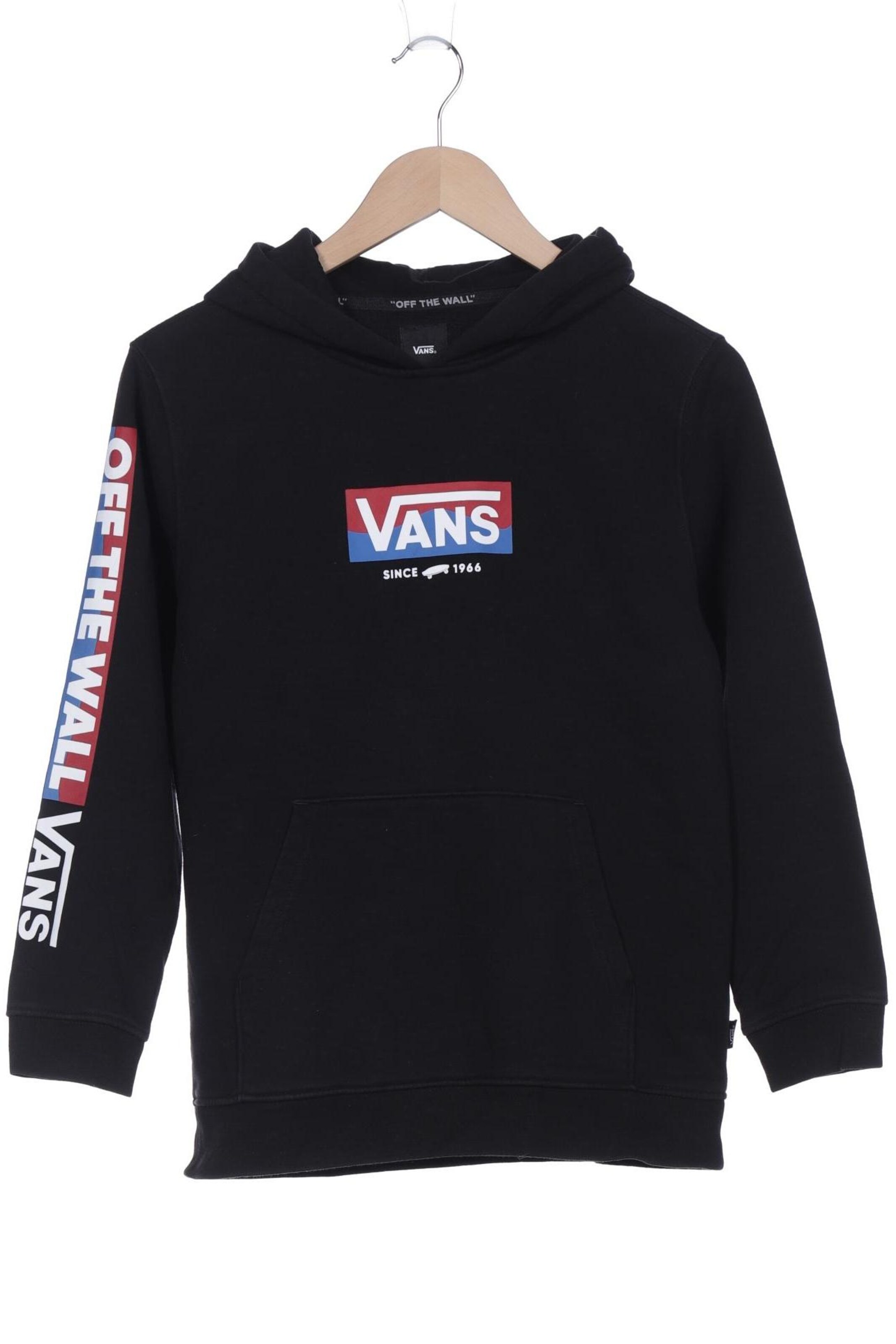 VANS Sweatshirt & Zip-Up Hoodie in L in Black: front