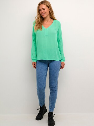 Kaffe - Blusa 'Amber' em verde