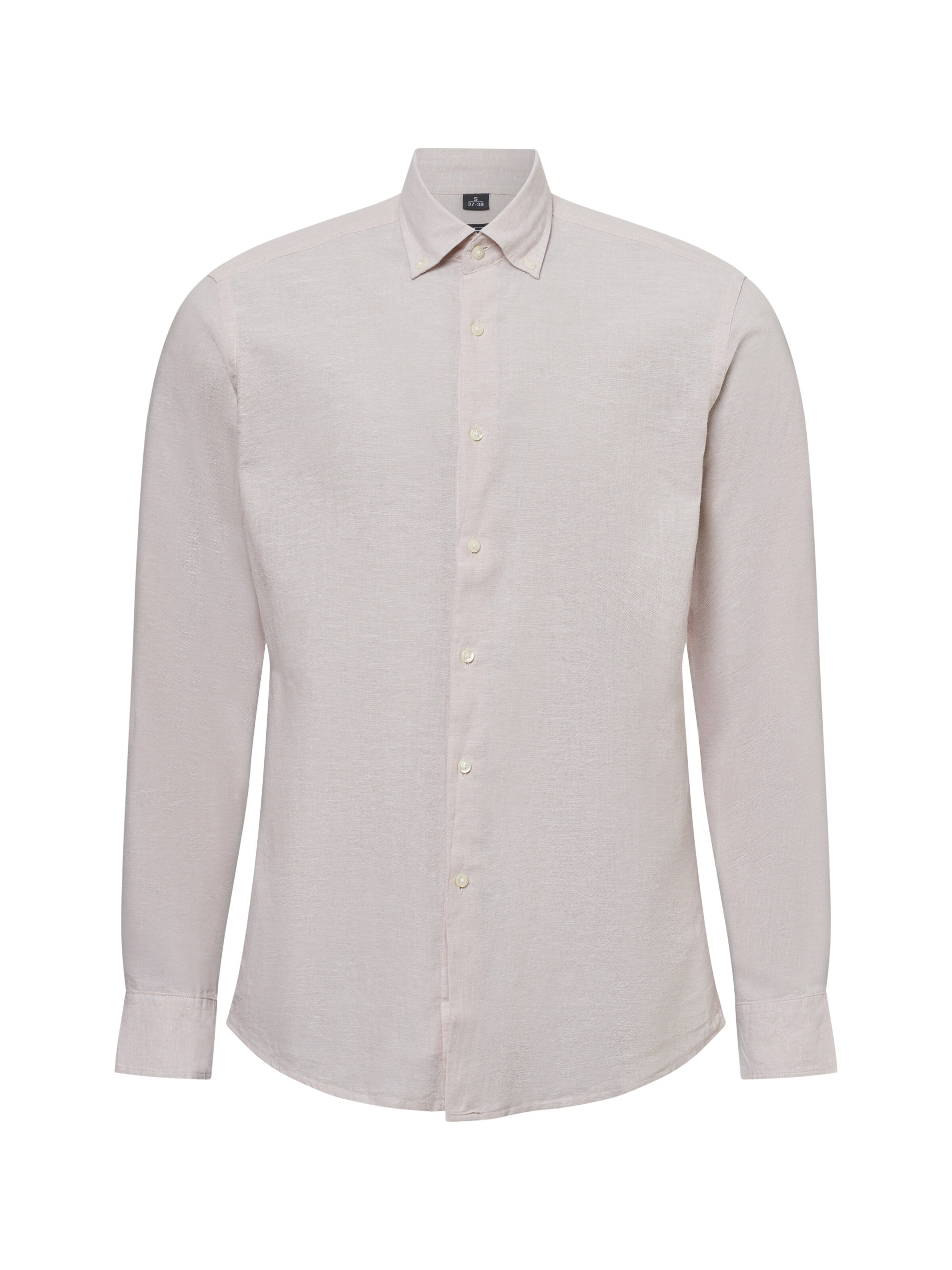 Nils Sundström Hemd ' ' in Beige: Vorderseite