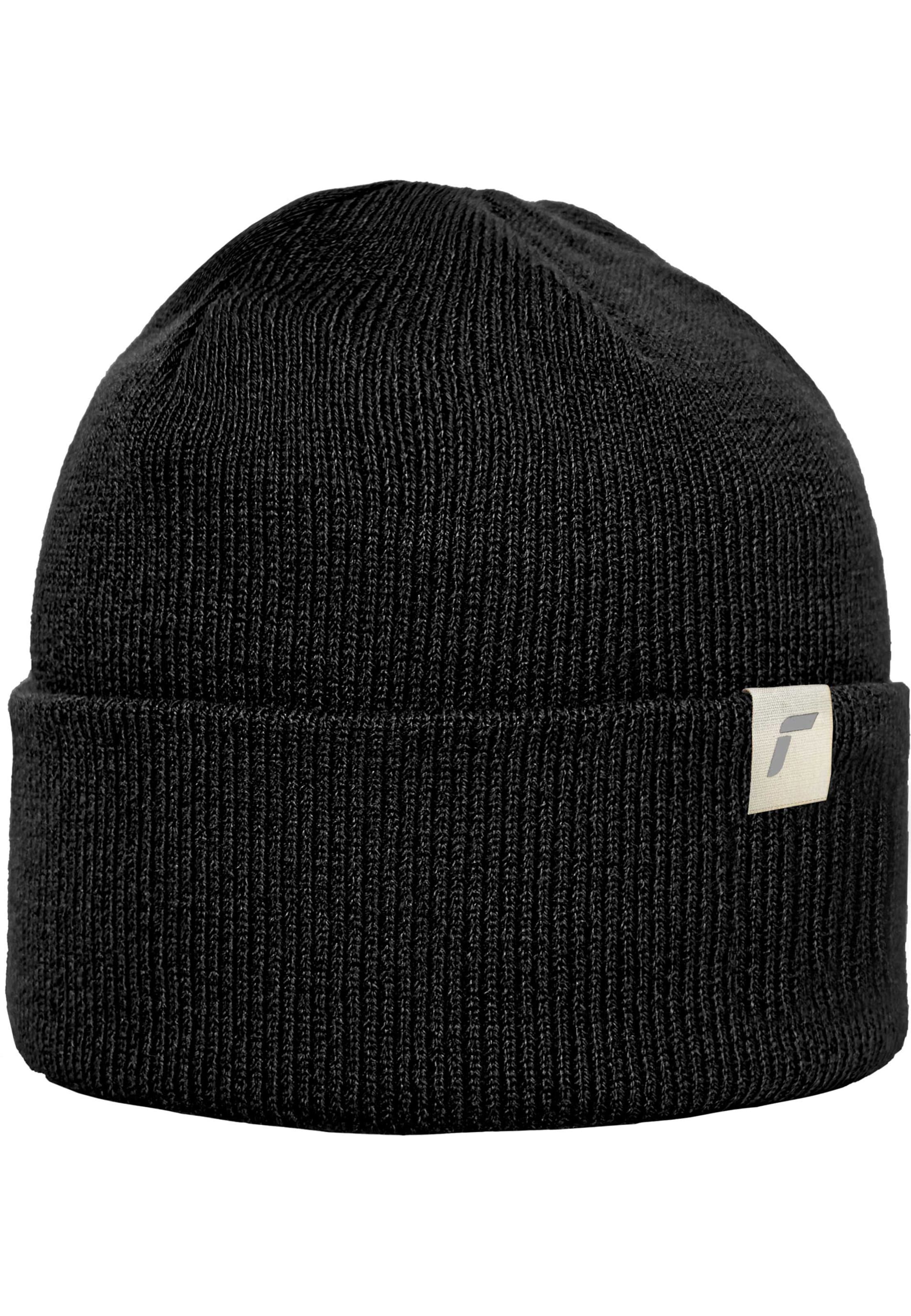 REUSCH Beanie 'Kyoto' in Schwarz: Vorderseite