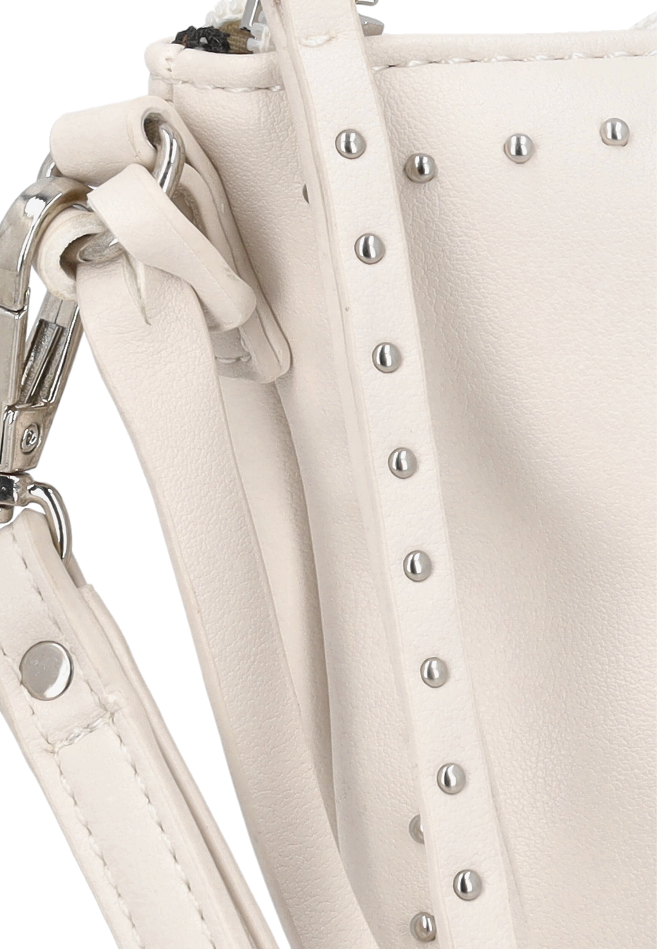 Borsa a tracolla di IZIA in bianco