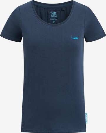 MBRC the ocean Shirt 'Ocean' in Blauw: voorkant