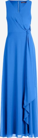 Robe de soirée Vera Mont en bleu : devant