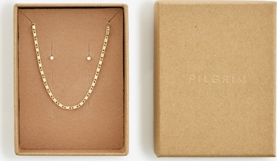 Set de bijuterii 'Felicia' Pilgrim pe auriu / transparent, Vizualizare produs