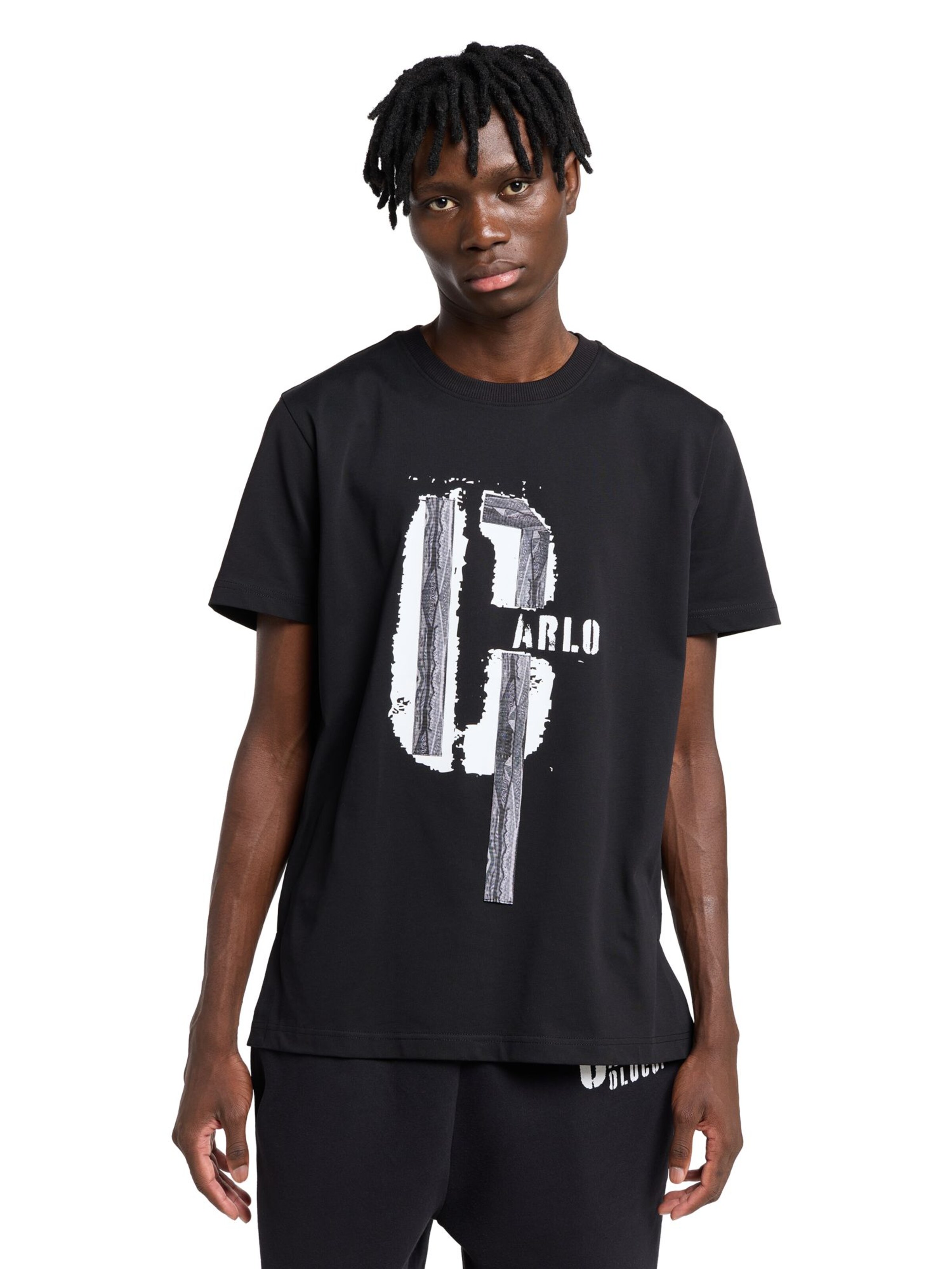 Carlo Colucci Shirt 'Eusebi' in Black: front