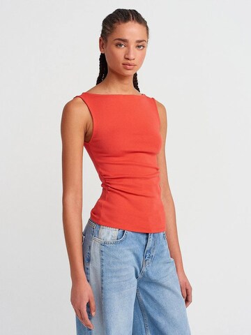 Dilvin Blouse 'Blusen' in Red: front