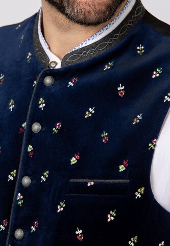 STOCKERPOINT Traditional Vest 'Vittorio' in Blue