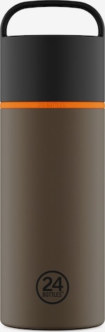 24Bottles Drinking Bottle 'Spin' in Brown: front