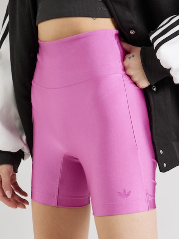 Coupe slim Pantalon ADIDAS ORIGINALS en violet