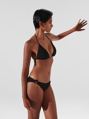 Karl LagerfeldTrokutasti Bikini gornji dio - crna boja