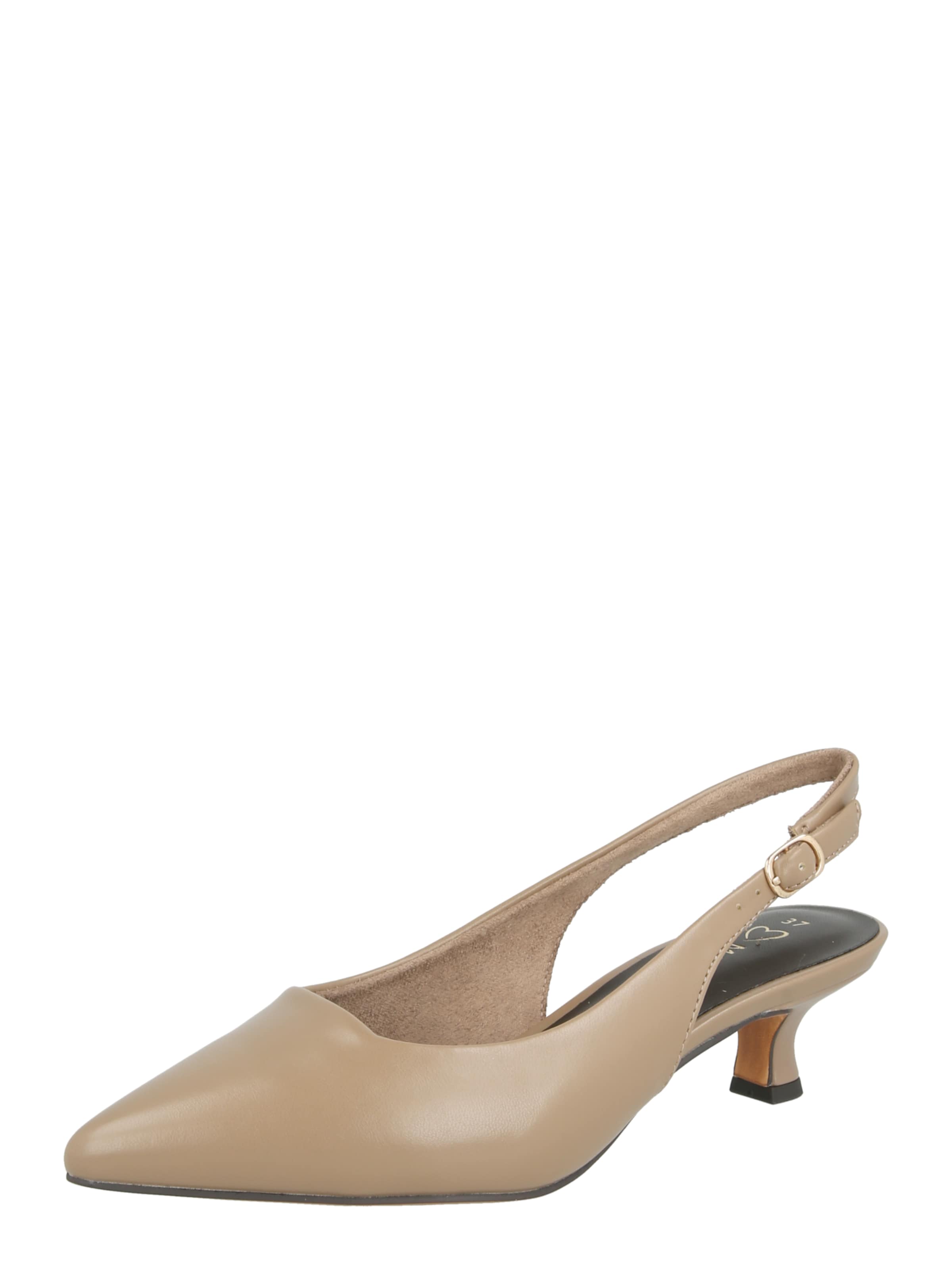 MARCO TOZZI Slingback pumps in Beige: front