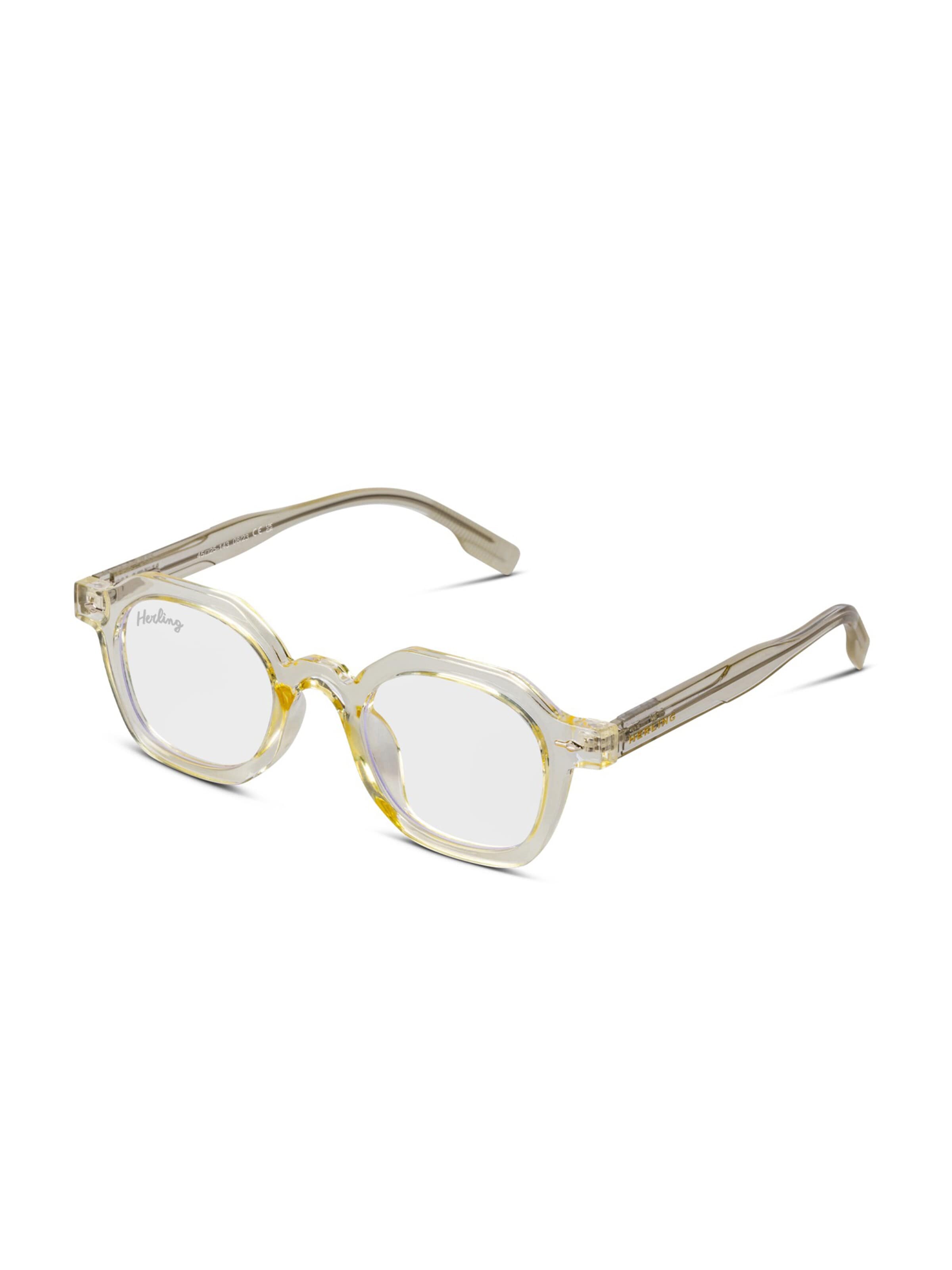 Herling Glasses 'Casimir Blue Light' in Transparent: front