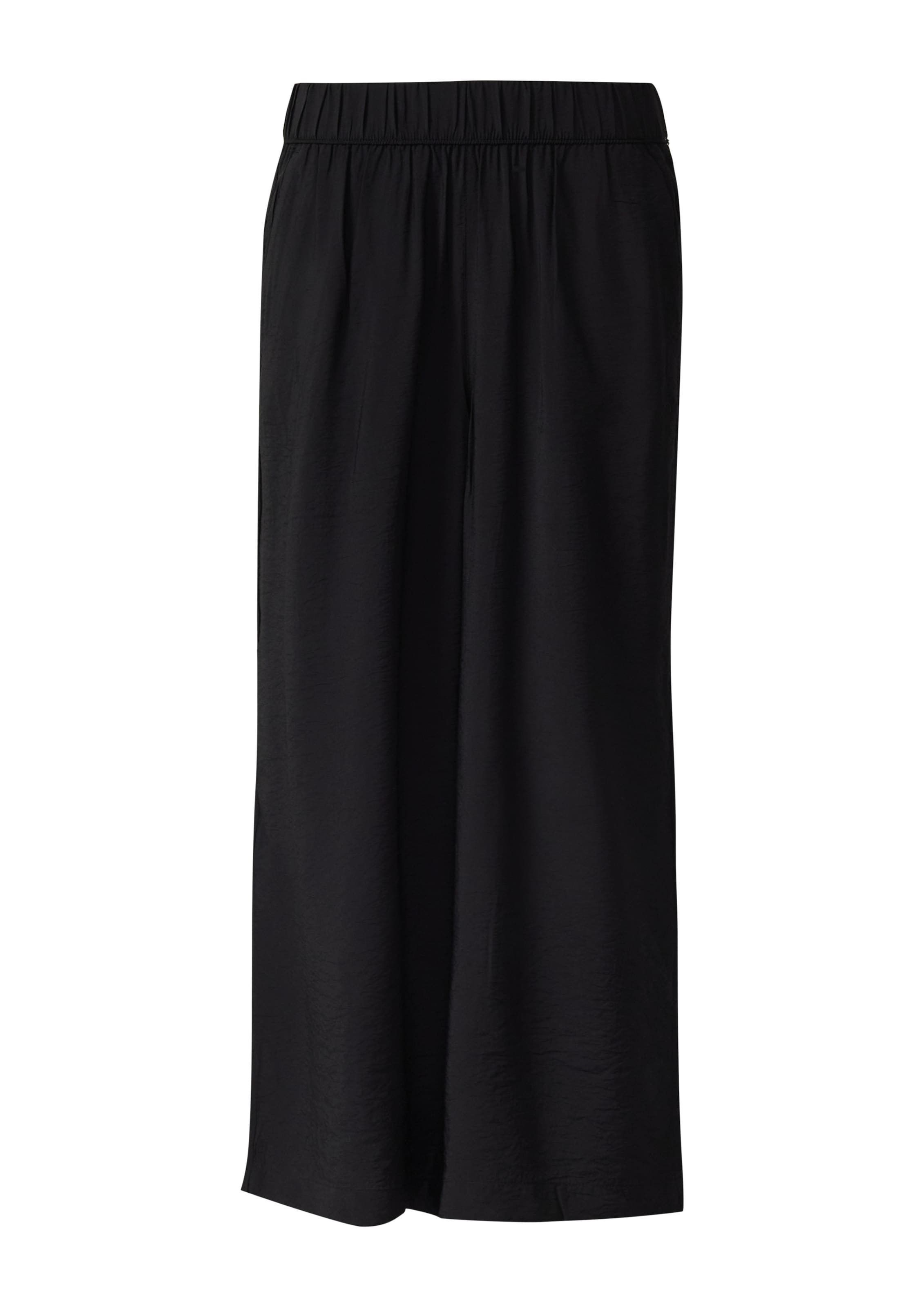 s.Oliver Trousers in Black: front