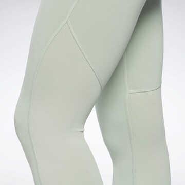 Reebok Skinny Workout Pants 'Beyond' in Green