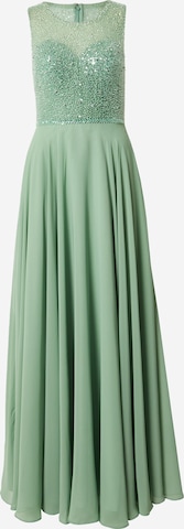 SWING Večerné šaty - Zelená: predná strana