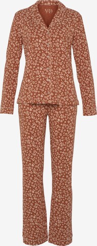 VIVANCE Pajama in Brown: front