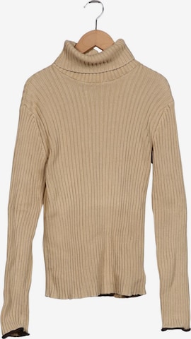 Armani Jeans Pullover M in Beige: Vorderseite