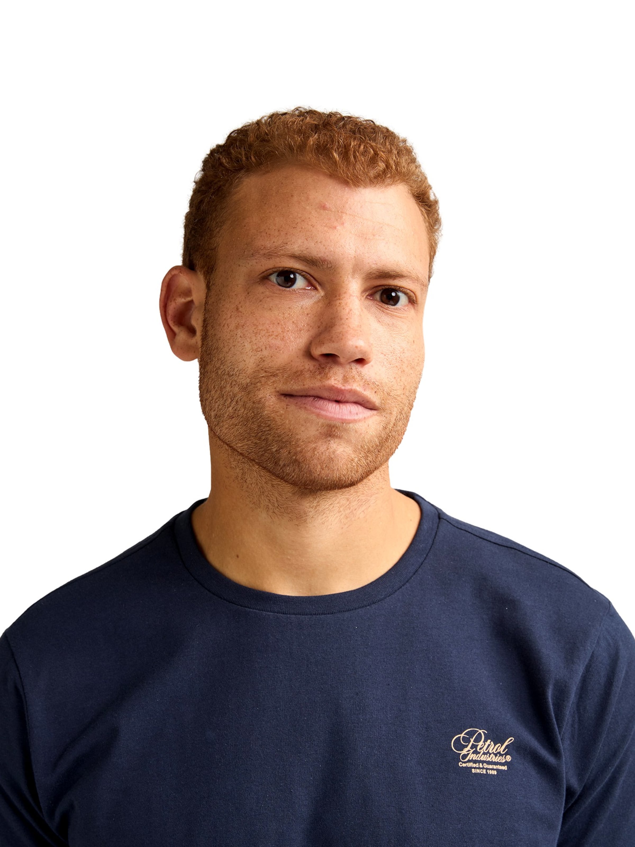 T-Shirt Petrol Industries en bleu