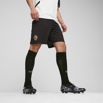 PUMA Regular Sportbroek 'Valencia CF 24/25' in Zwart: voorkant