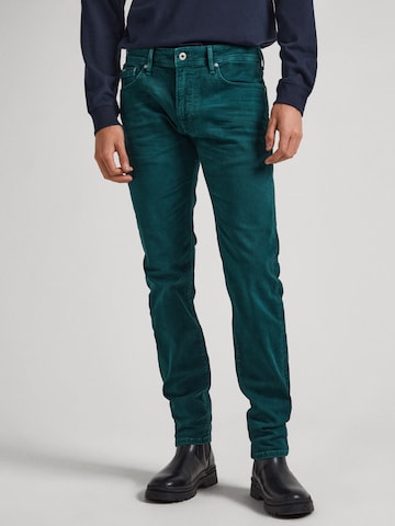 Pepe Jeans Slim fit Jeans 'STANLEY' in Green: front