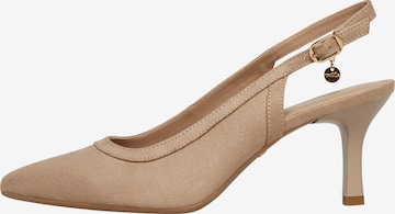 Escarpins s.Oliver en marron : devant