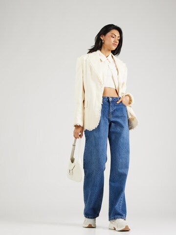 Wide Leg Jean 'Cadian-G' Global Funk en bleu