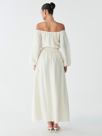 BWLDR Dress in White: back