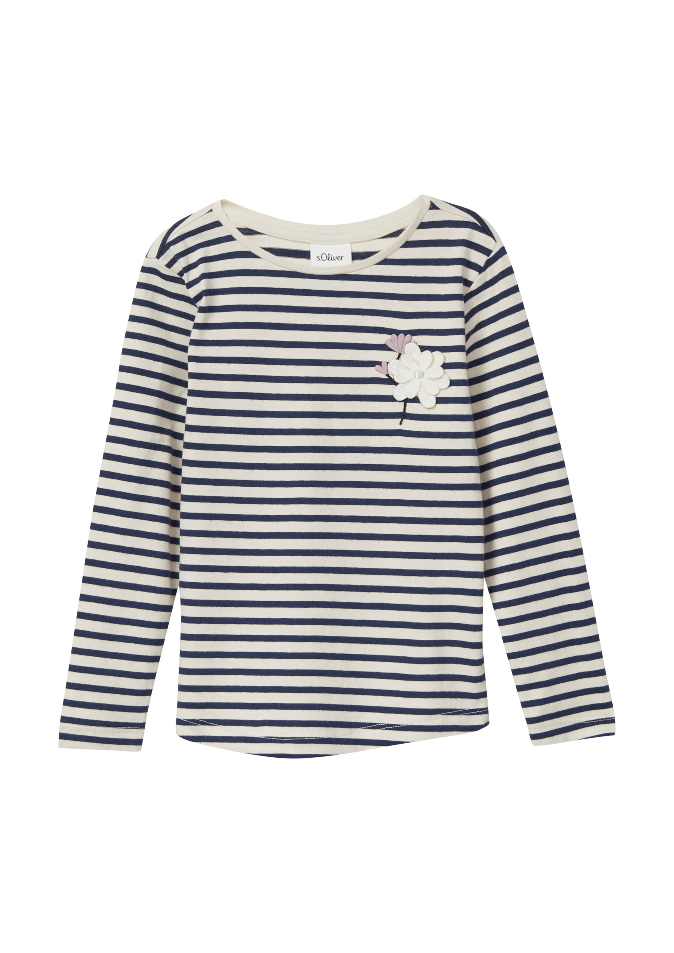 s.Oliver Shirt in Beige: Vorderseite