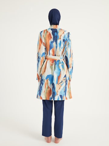 Riva Mera by Marina High neck Baddräkt i blå