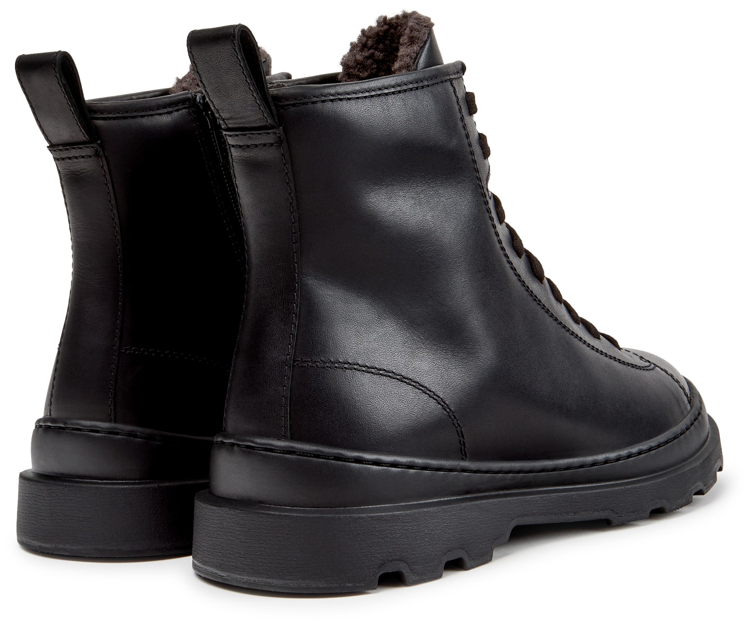 CAMPER Lace-up boots 'Brutus+' in Black