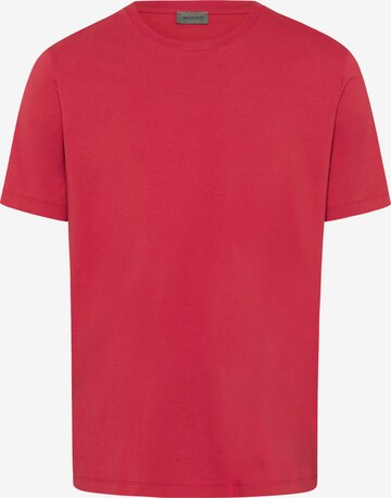 T-Shirt 'Living Shirts' Hanro en rouge : devant