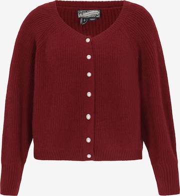 DreiMaster Vintage Avara lõikega jakk 'Vintage', värv punane: eest vaates