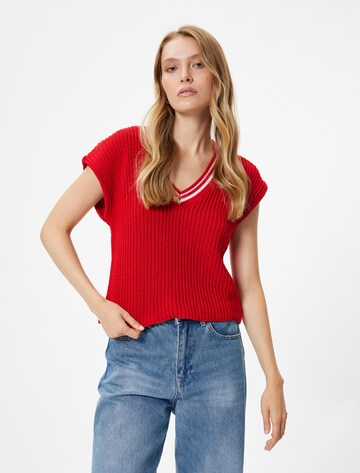 Koton Weste in Rot: Vorderseite